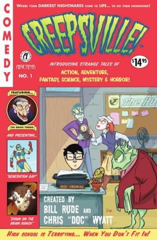 Arcana Comics | Creepsville Graphic Novel | Spinwhiz Comics