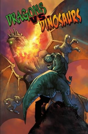 Arcana Comics | Dragons vs. Dinosaurs | Spinwhiz Comics