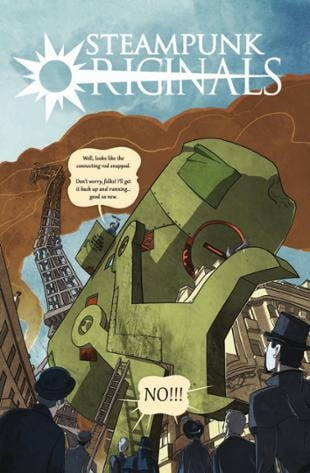 Arcana Comics | Steampunk Originals, Volume 1 Graphic Novel | Spinwhiz Comics