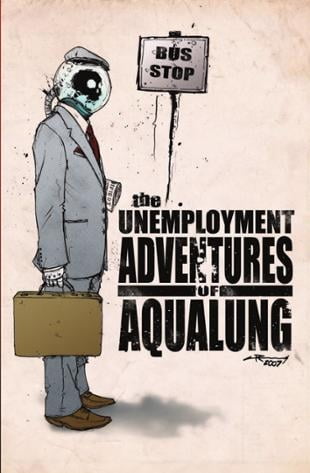 Arcana Comics | The Unemployment Adventures of Aqualung Graphic Novel | Spinwhiz Comics