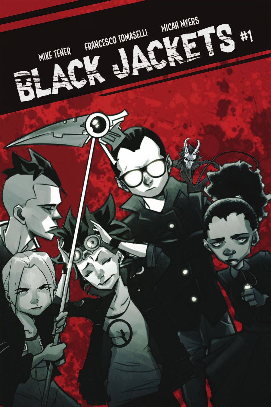 Bad Bug Media | Black Jackets #1 page 1 | Spinwhiz Comics