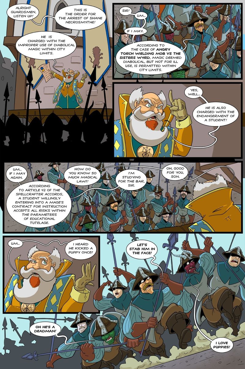 Battlements | Mob Justice #102 | Spinwhiz Comics