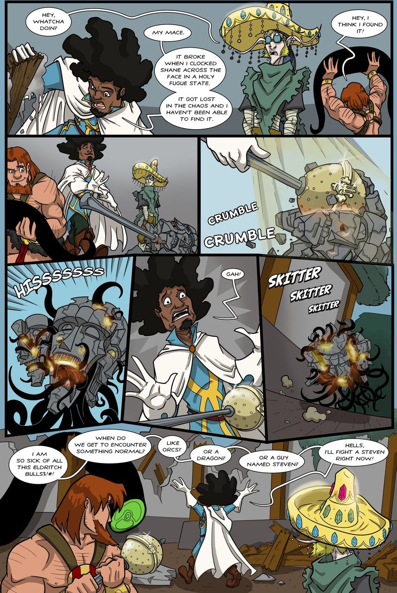 Battlements | We Heart Calamari #184 | Spinwhiz Comics