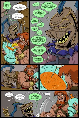 Battlements | Knowledge is Dour #218 | Spinwhiz Comics