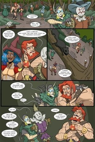 Battlements | Dummies in the Woods #73 | Spinwhiz Comics