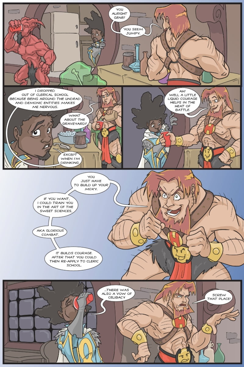 Battlements | Valid Excuses #43 | Spinwhiz Comics