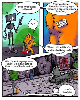 Bentley Brand Comics | Kram-Bot and the Alien Apocalypse #14 | Spinwhiz Comics