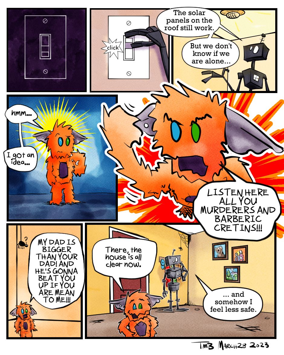 Bentley Brand Comics | Kram-Bot and the Alien Apocalypse #27 | Spinwhiz Comics