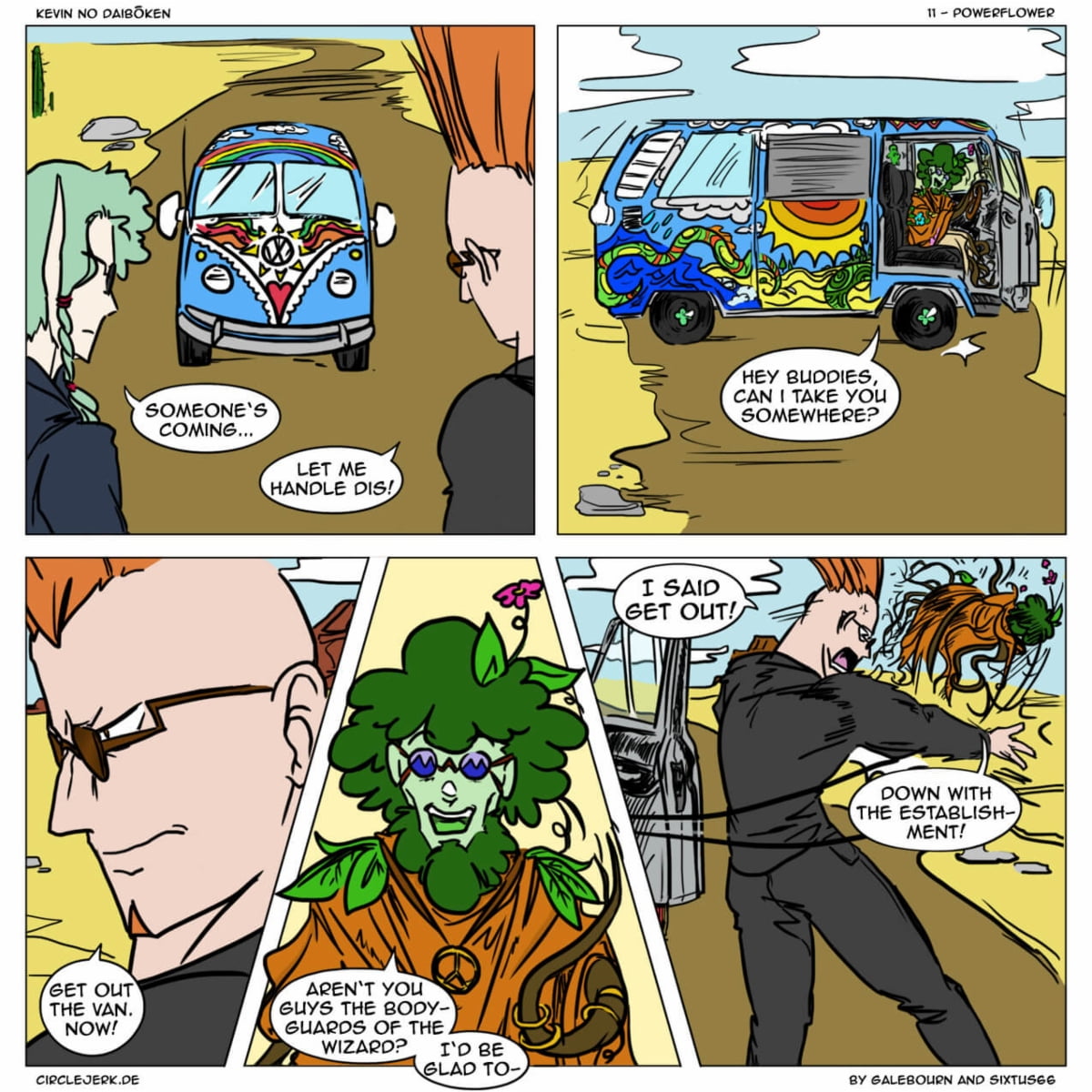 Circlejerks | Kevin no Daibouken #11 | Spinwhiz Comics