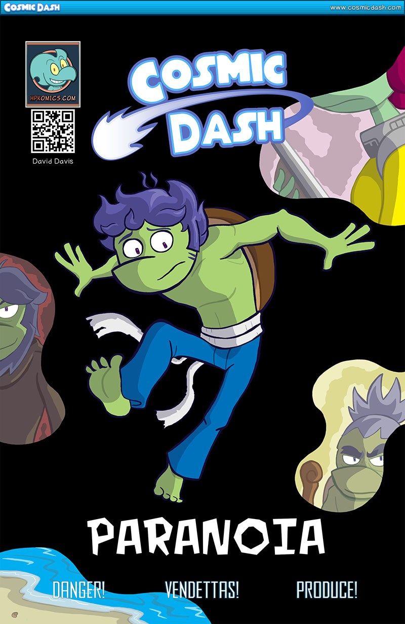 Comicadia | Cosmic Dash Volume 1, Chapter 3: Paranoia  | Spinwhiz Comics