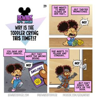 GeoGant | Why is the Toddler Crying THIS time?!? #28 | Spinwhiz Comics