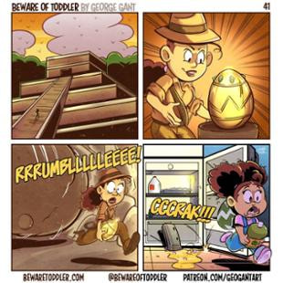 GeoGant | Fridge Raider #39 | Spinwhiz Comics