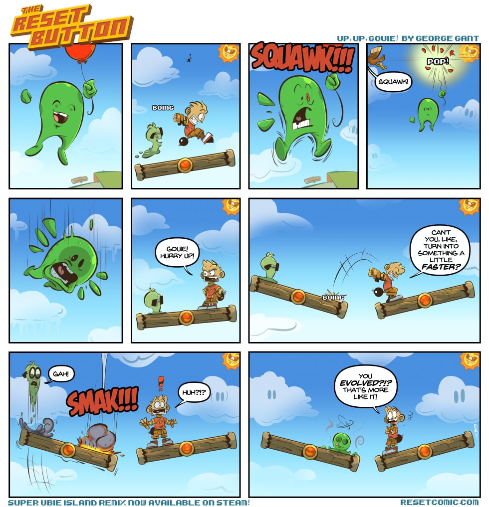 GeoGant | Up Up Gouie #43 | Spinwhiz Comics