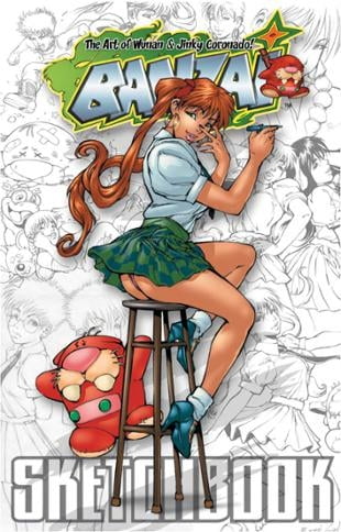 Glass House Comics | Banzai Girl Sketch Book #7 | Spinwhiz Comics