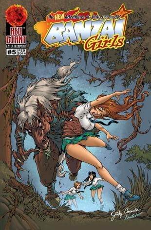 Glass House Comics | Banzai Girls #5 | Spinwhiz Comics
