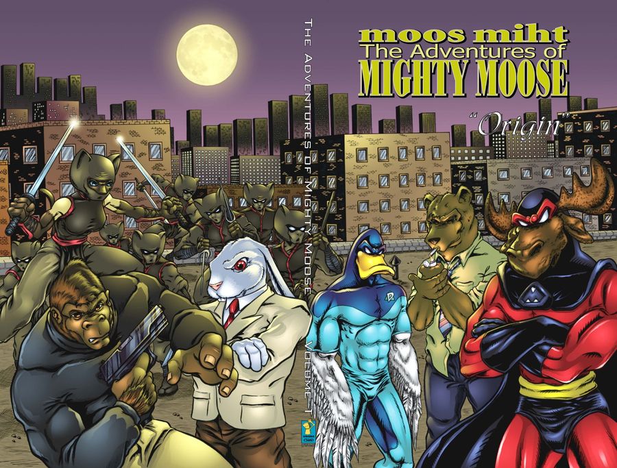 HangingChad Entertainment | The Adventures of Mighty Moose, Volume 1 page 1 | Spinwhiz Comics