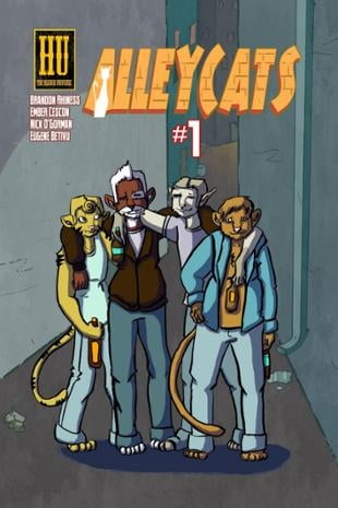 Higher Universe Comics | Alley Cats #1 | Spinwhiz Comics