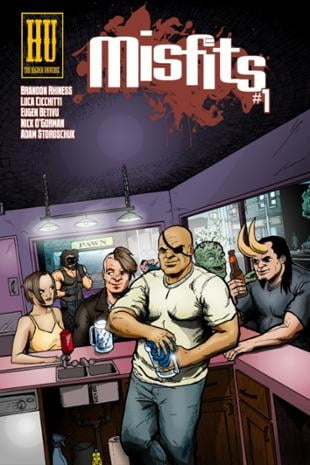 Higher Universe Comics | Misfits | Spinwhiz Comics