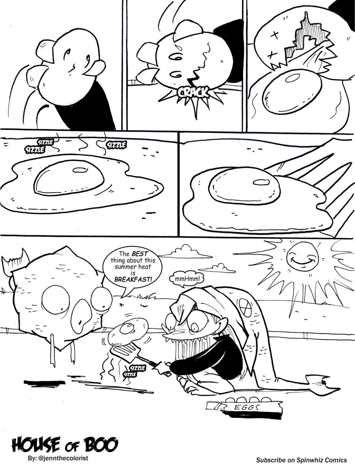 House Of Boo | Breakfast #36 | Spinwhiz Comics