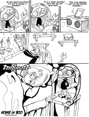 House Of Boo | Evolution curiosity #52 | Spinwhiz Comics