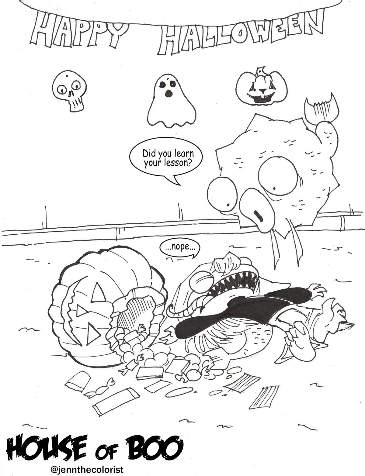 House Of Boo | Happy Halloween 2020 #53 | Spinwhiz Comics
