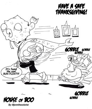 House Of Boo | Thanksgiving #56 | Spinwhiz Comics