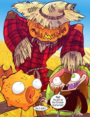 House Of Boo | October Scarecrow #84 | Spinwhiz Comics