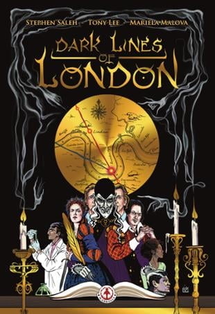 Markosia | Dark Lines of London Graphic Novel #1 | Spinwhiz Comics