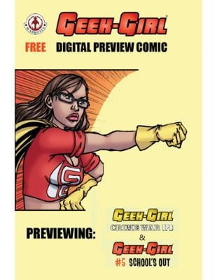 Markosia | Geek-Girl Digital Preview #2 | Spinwhiz Comics