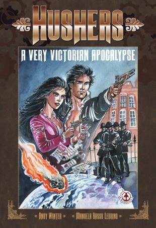 Markosia | Hushers: A Very Victorian Apocalypse Graphic Novel | Spinwhiz Comics