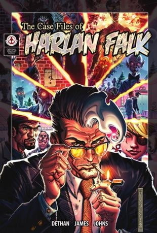 Markosia | The Case Files of Harlan Falk High Graphic Novel | Spinwhiz Comics