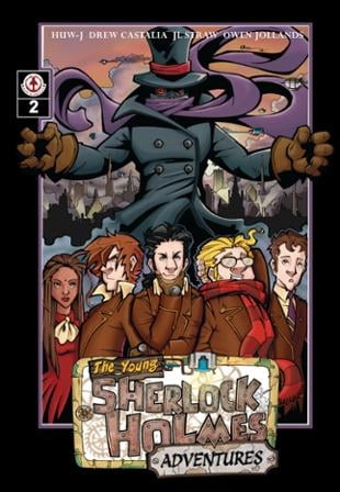 Markosia | THE YOUNG SHERLOCK HOLMES ADVENTURES #2 | Spinwhiz Comics