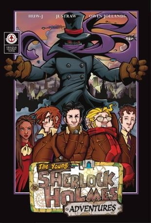 Markosia | Young Sherlock Holmes Adventures Graphic Novel | Spinwhiz Comics