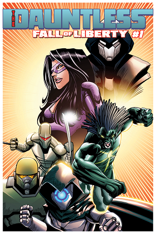 Next Level | The Dauntless: Fall of Liberty  #1 | Spinwhiz Comics
