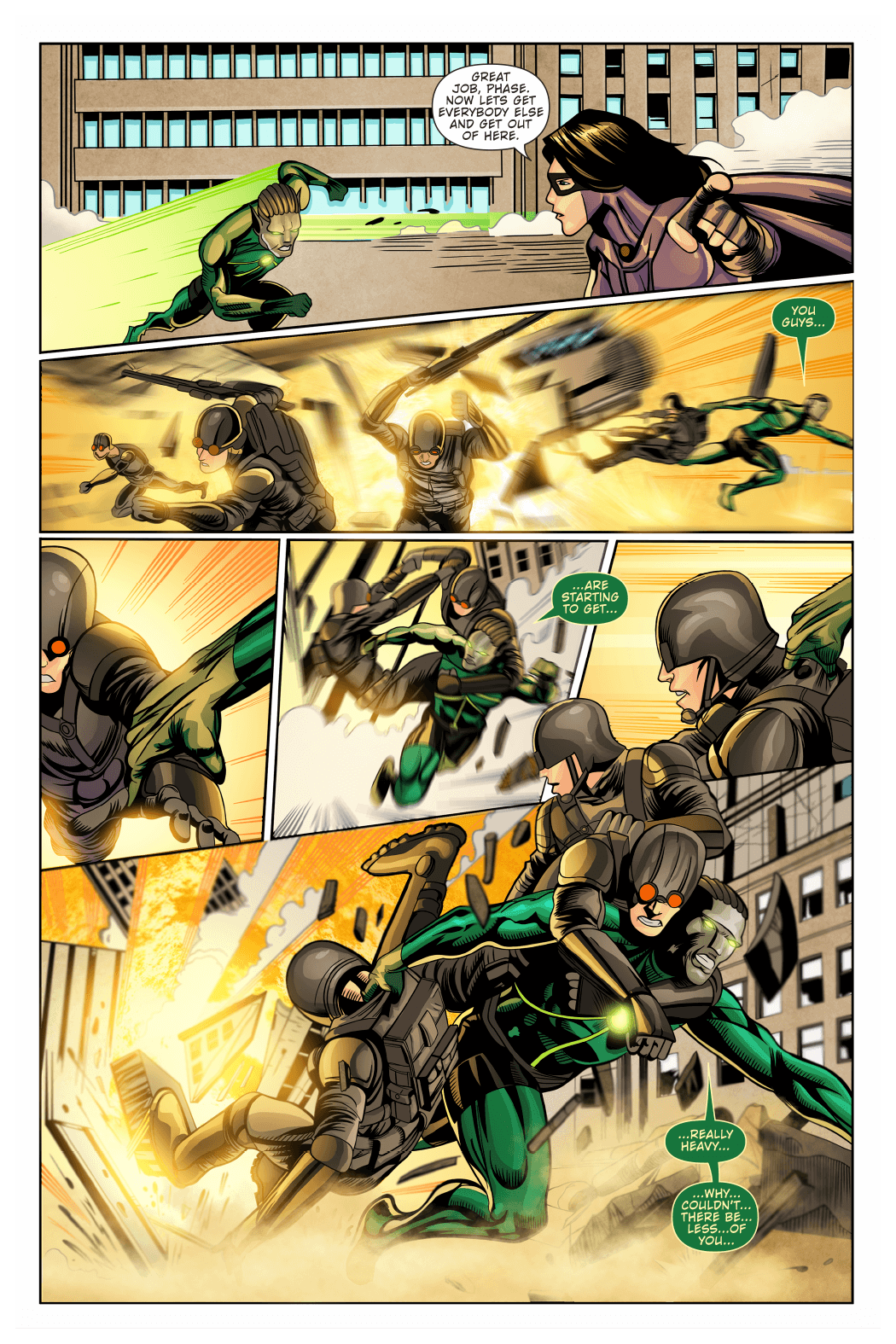 Next Level | The Dauntless: Fall of Liberty  #11 | Spinwhiz Comics