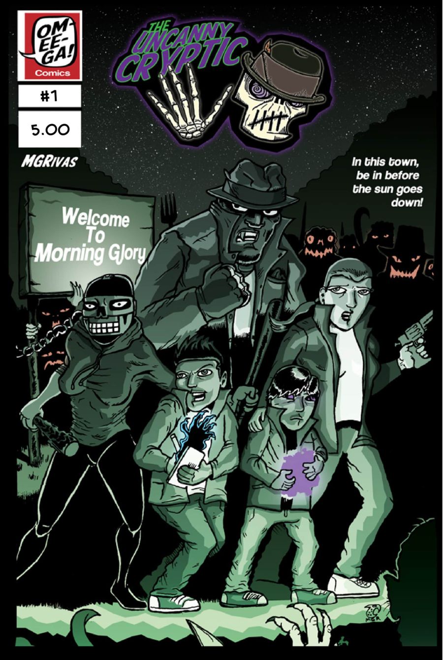 Omeega Comics | Uncanny Cryptic 5- Welcome to Morning Glory #1 page 1 | Spinwhiz Comics