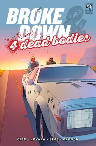 Orange Cone Productions | Broke Down And Four Dead Bodies | Spinwhiz Comics