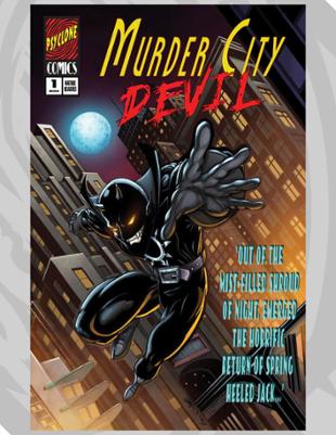 Psyclone Comics | Murder City Devil #1 | Spinwhiz Comics