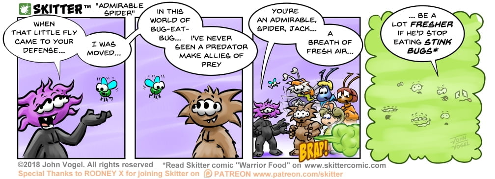 Skitter Comic | Admirable Spider #317 | Spinwhiz Comics
