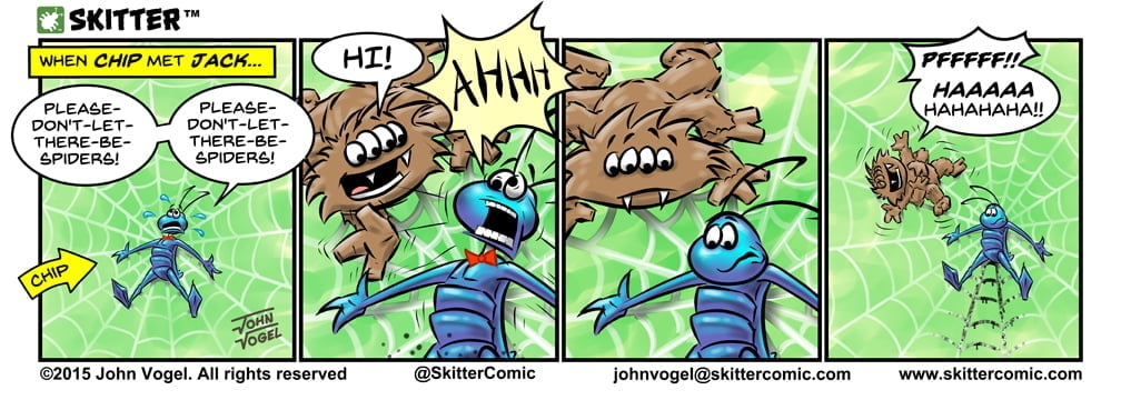 Skitter Comic | Along Came a Spider #13 | Spinwhiz Comics