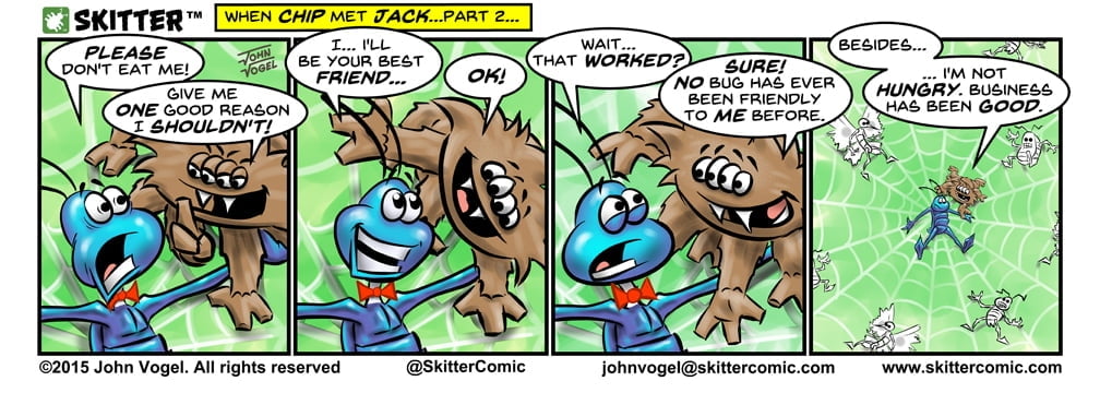 Skitter Comic | Along Came a Spider 2 #14 | Spinwhiz Comics