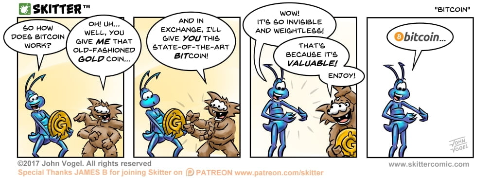 Skitter Comic | Bitcoin #255 | Spinwhiz Comics