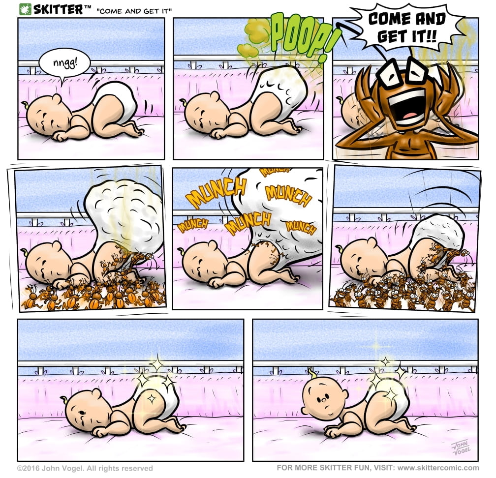 Skitter Comic | Come And Get It #66 | Spinwhiz Comics