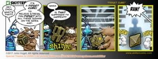 Skitter Comic | Fidget Cube #243 | Spinwhiz Comics