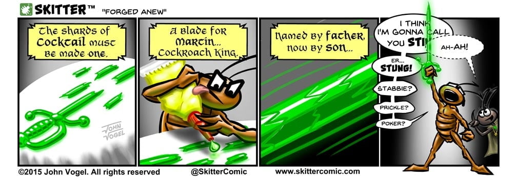 Skitter Comic | Forged Anew #39 | Spinwhiz Comics
