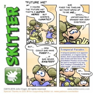 Skitter Comic | Future Me #394 | Spinwhiz Comics