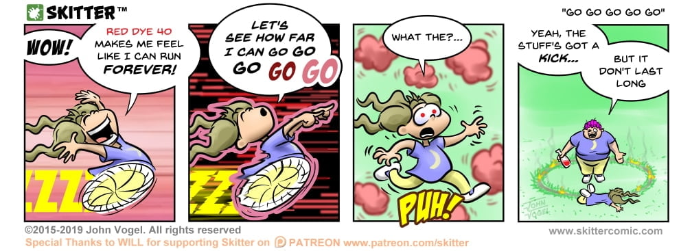 Skitter Comic | Go Go Go Go Go #378 | Spinwhiz Comics