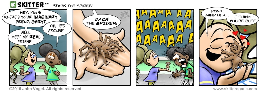 Skitter Comic | Jack The Spider #85 | Spinwhiz Comics