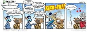 Skitter Comic | Kirk Fu #95 | Spinwhiz Comics