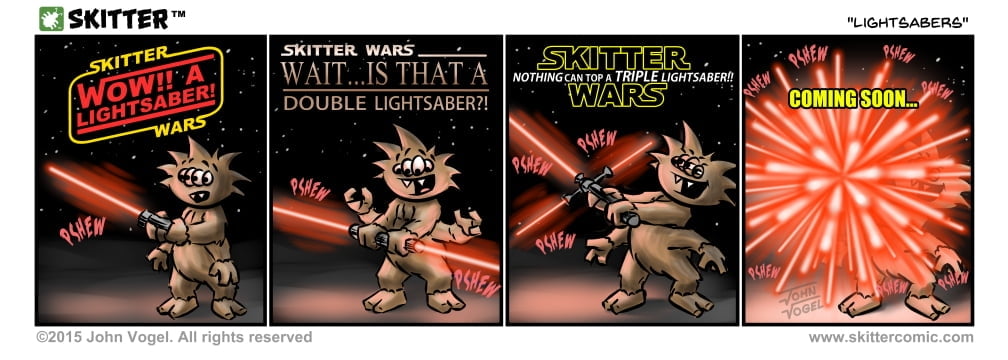 Skitter Comic | Lightsabers #11 | Spinwhiz Comics